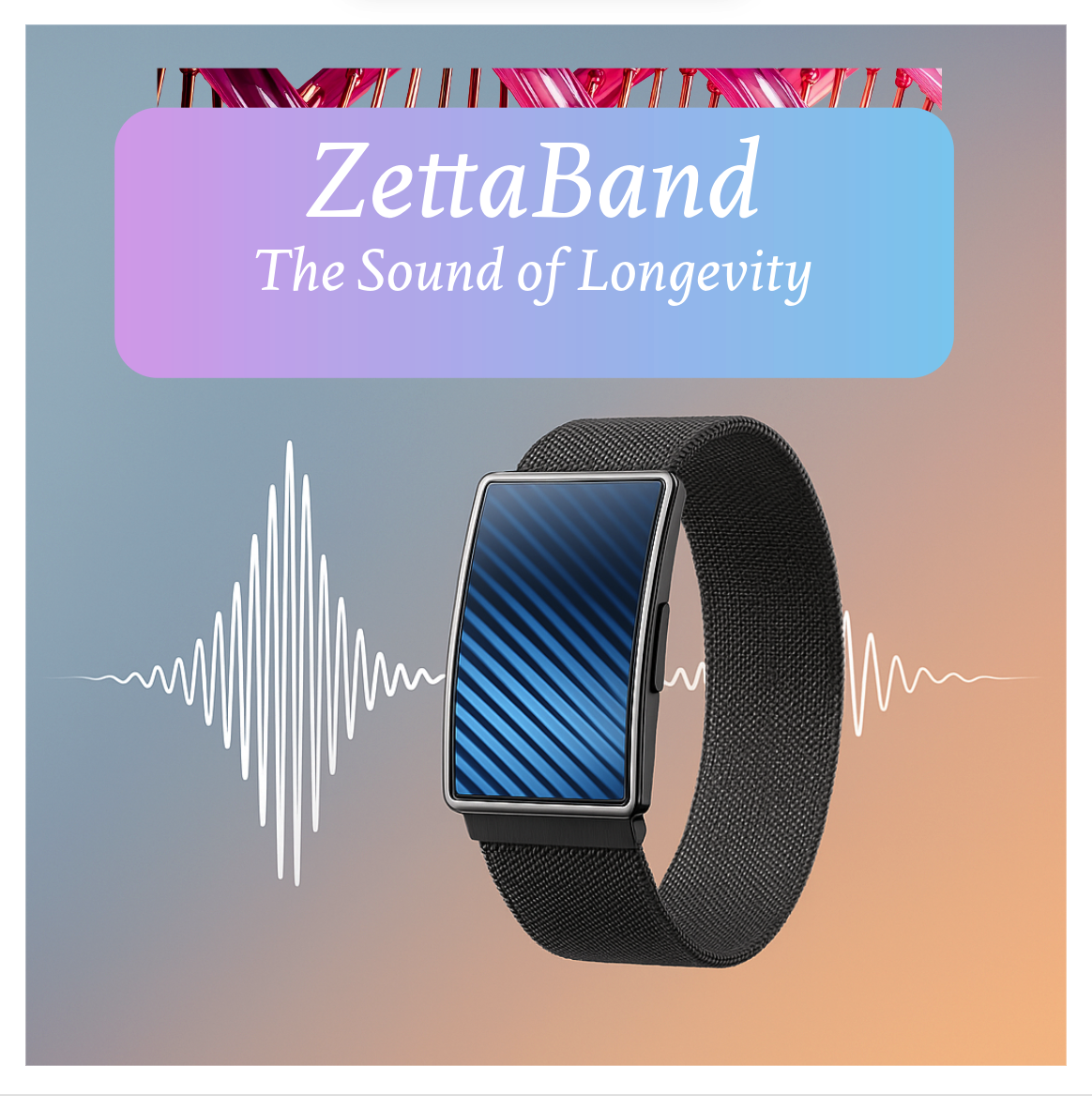 ZettaBand health and fitness band – The Sound of Longevity, Dubai-born wearable
